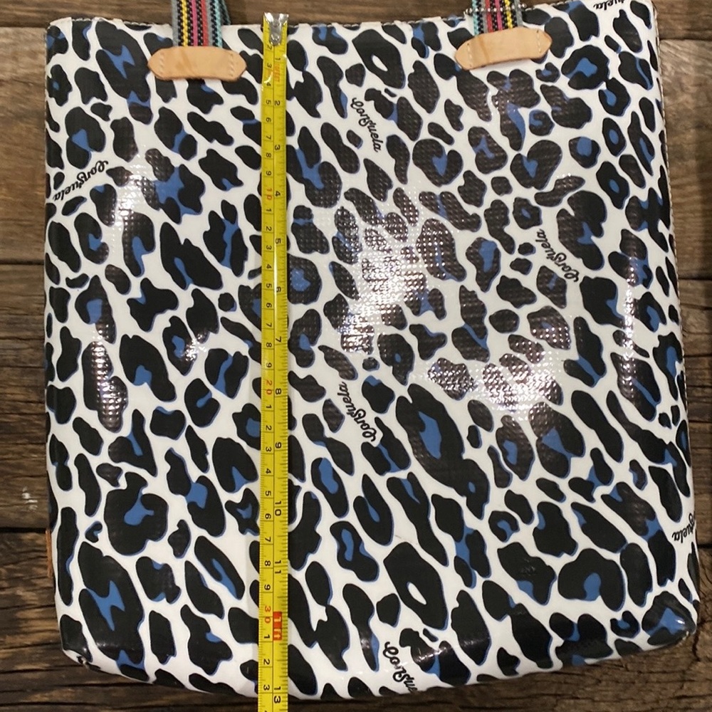 Leopard black & blue Consuela Bag with love!! Used only one time.
